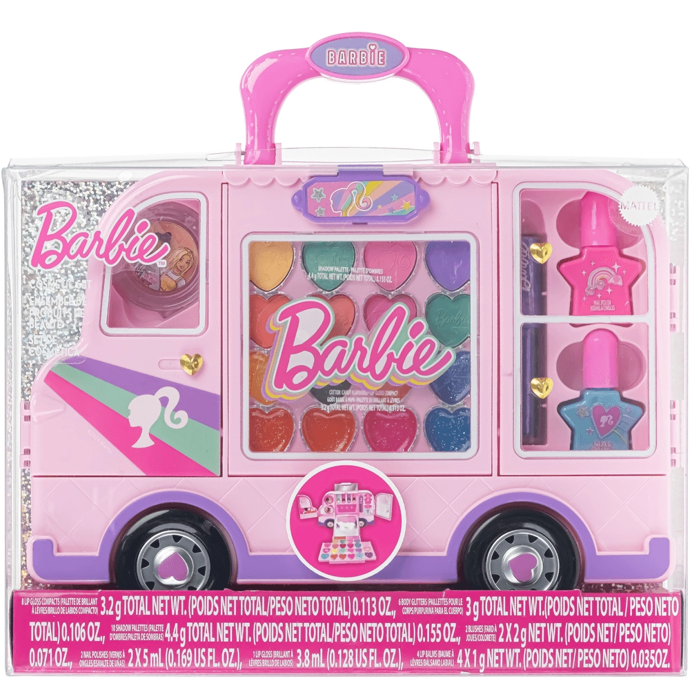 Townley Girl Barbie RV Van Cosmetic Set - Ages 8+