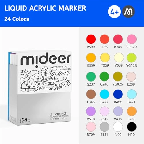 Dual Tip Markers - Multi Colour Brush & Chisel Tip