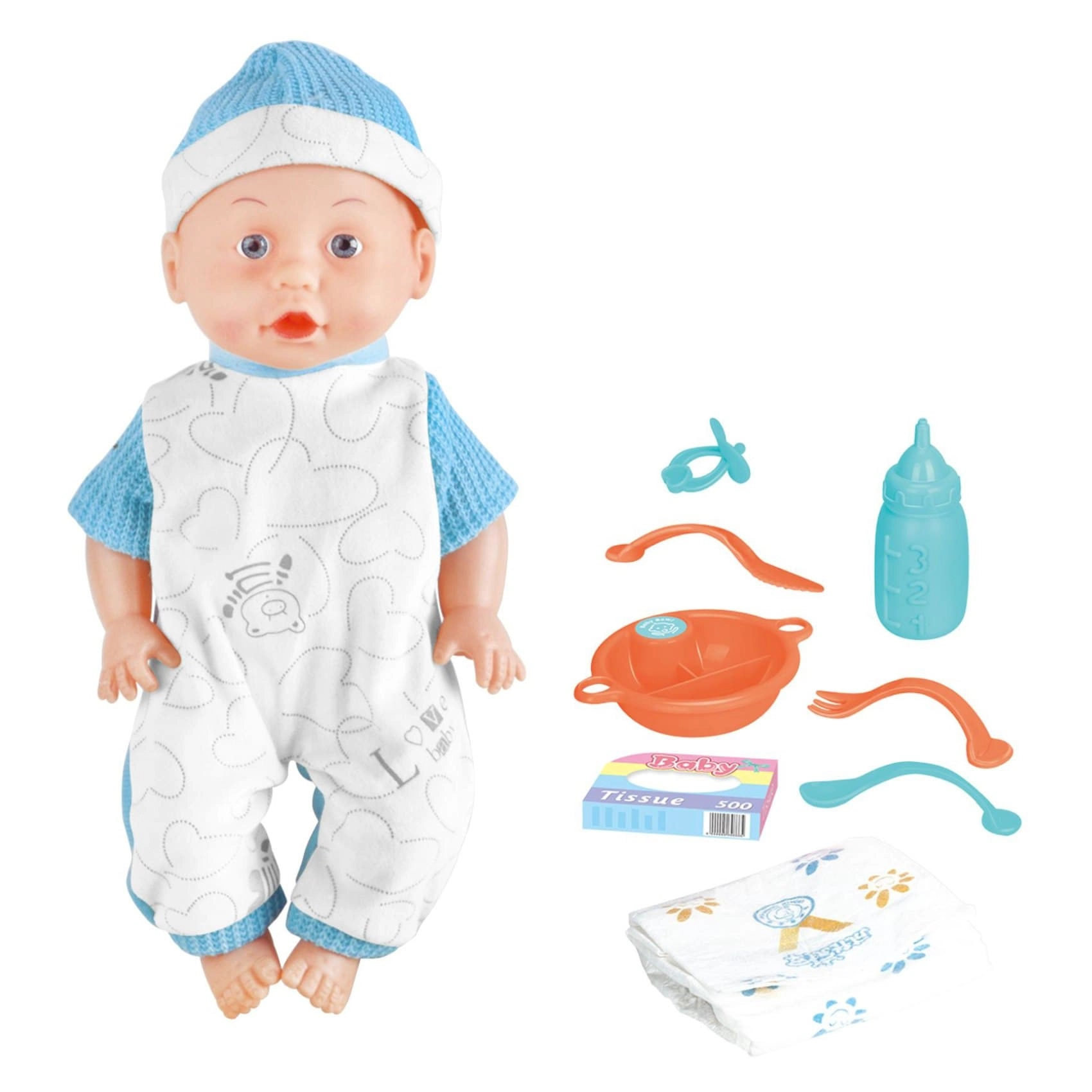 Baby Cayla Drink Doll Playset - 31cm Multicolor Ages 3+
