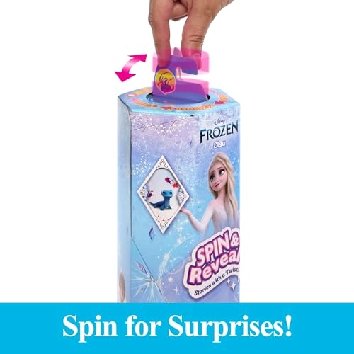 Elsa Fashion Doll - Spin & Reveal 11 Surprises Ages 3+