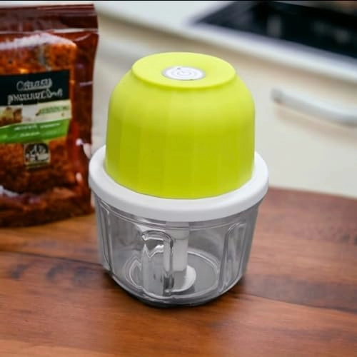 Rechargeable Wireless Electric Cordless Chopper - 350 ML 30 Watts Black