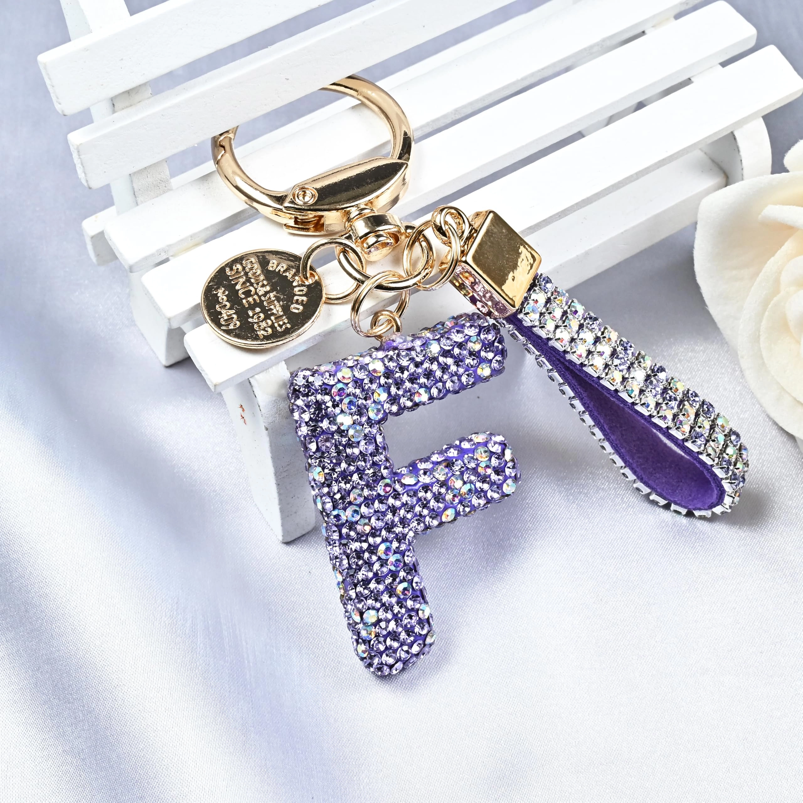 Initial Letter Keychain - Letter