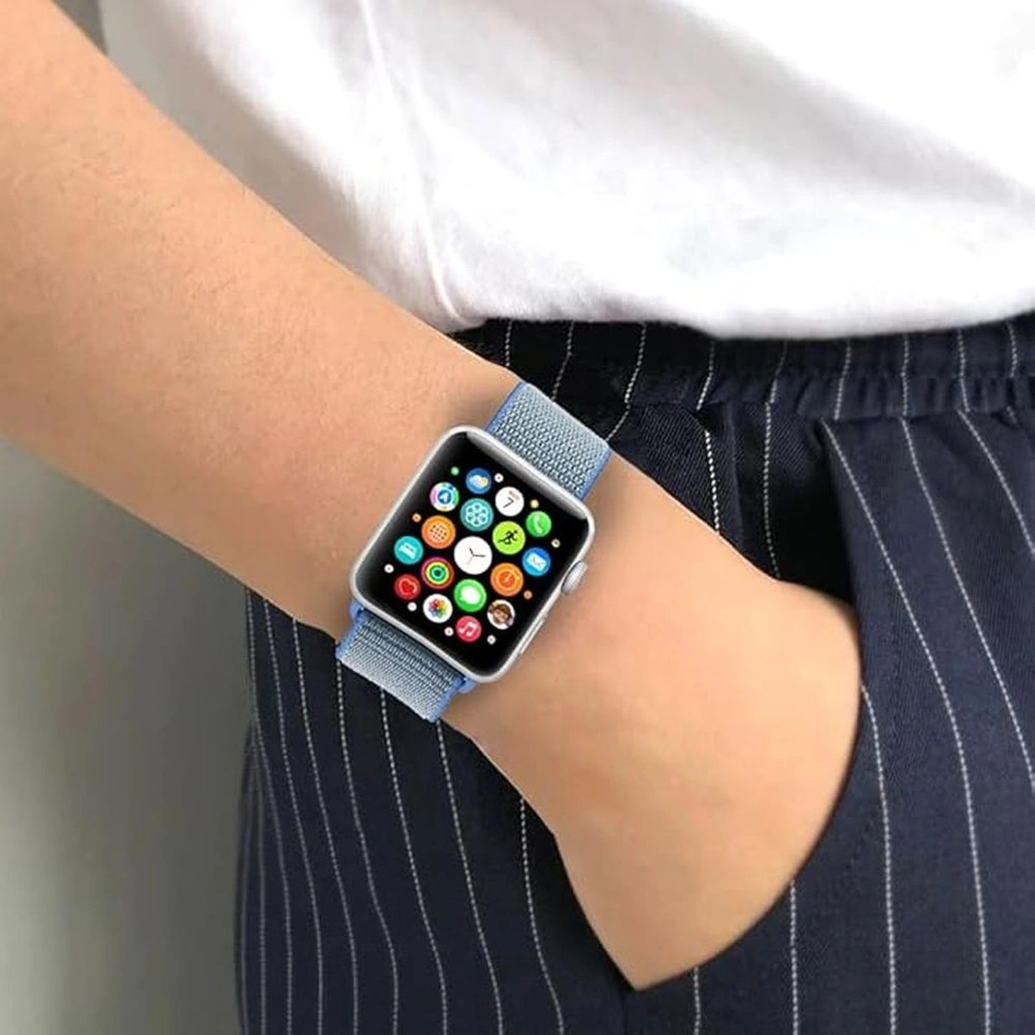 Nylon Watch Strap for Apple Watch - 44/42mm