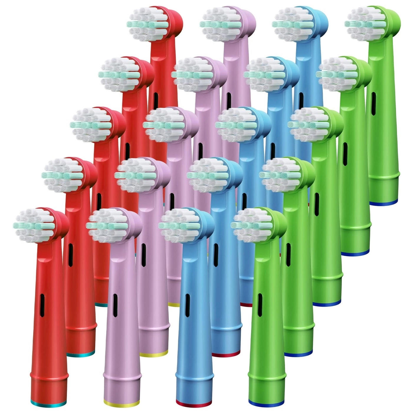 Replacement Toothbrush Heads - 20 Pcs Compatible with Oral-B Braun