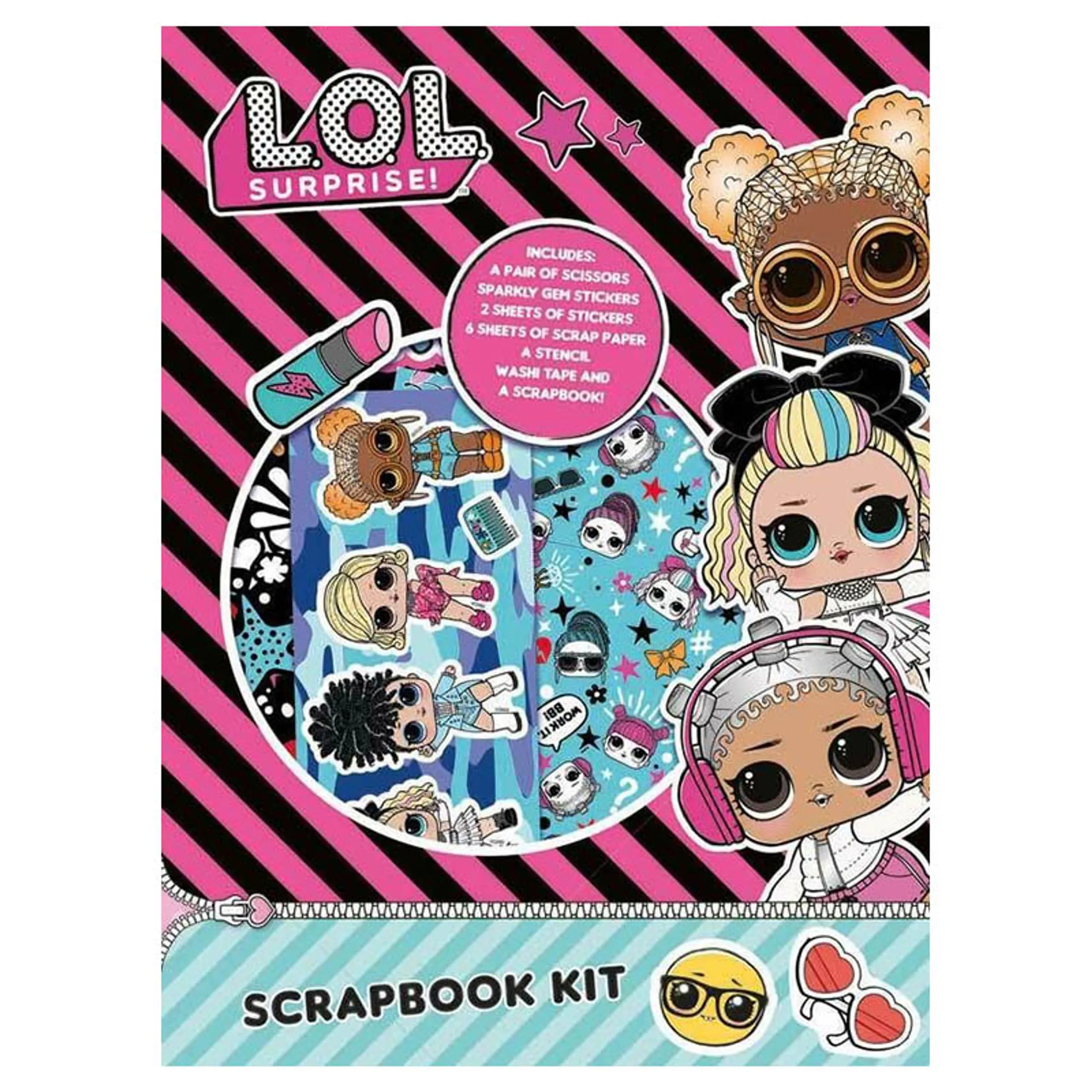 Alligator Books Lol Surprise Scrapbook Kit - 3+ years