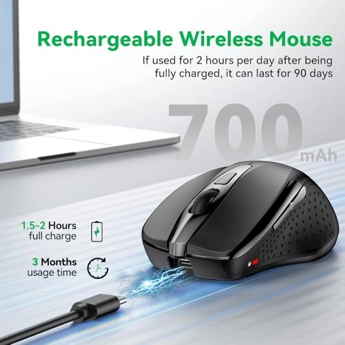 Wireless Mouse - Bluetooth USB