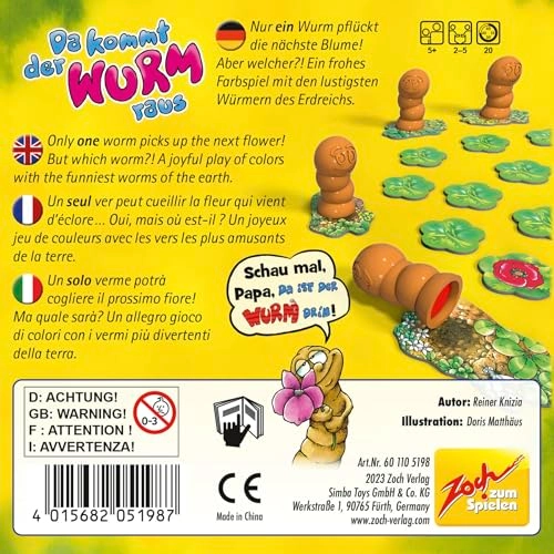 Da kommt der Wurm Raus - 5 Years 1 pieces