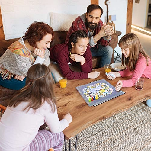 10 in 1 Board Game Set - Travel-Friendly Multicolor