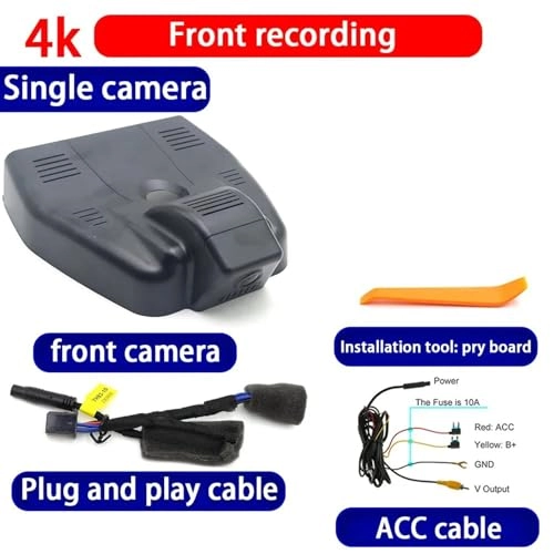 Dash Cam for Cadillac XT4 Facelift - 4K 2160P