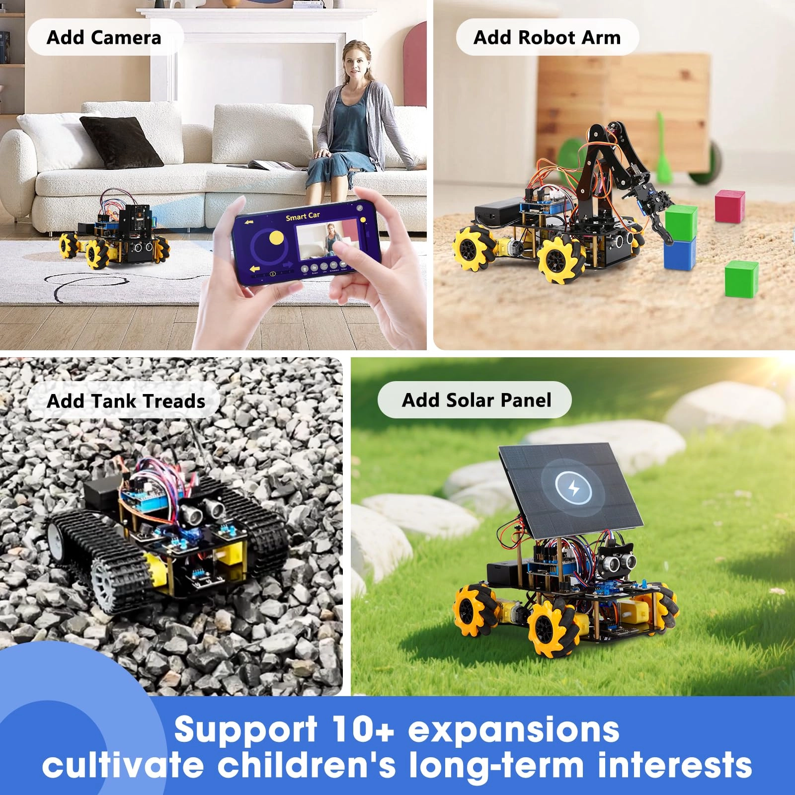 4 in 1 Smart Robot Arm Coding - 12 years+