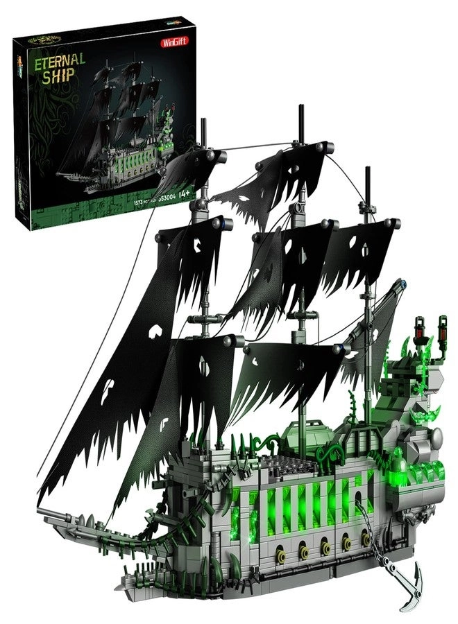 Pirate Ship - Green Flying Dutchman