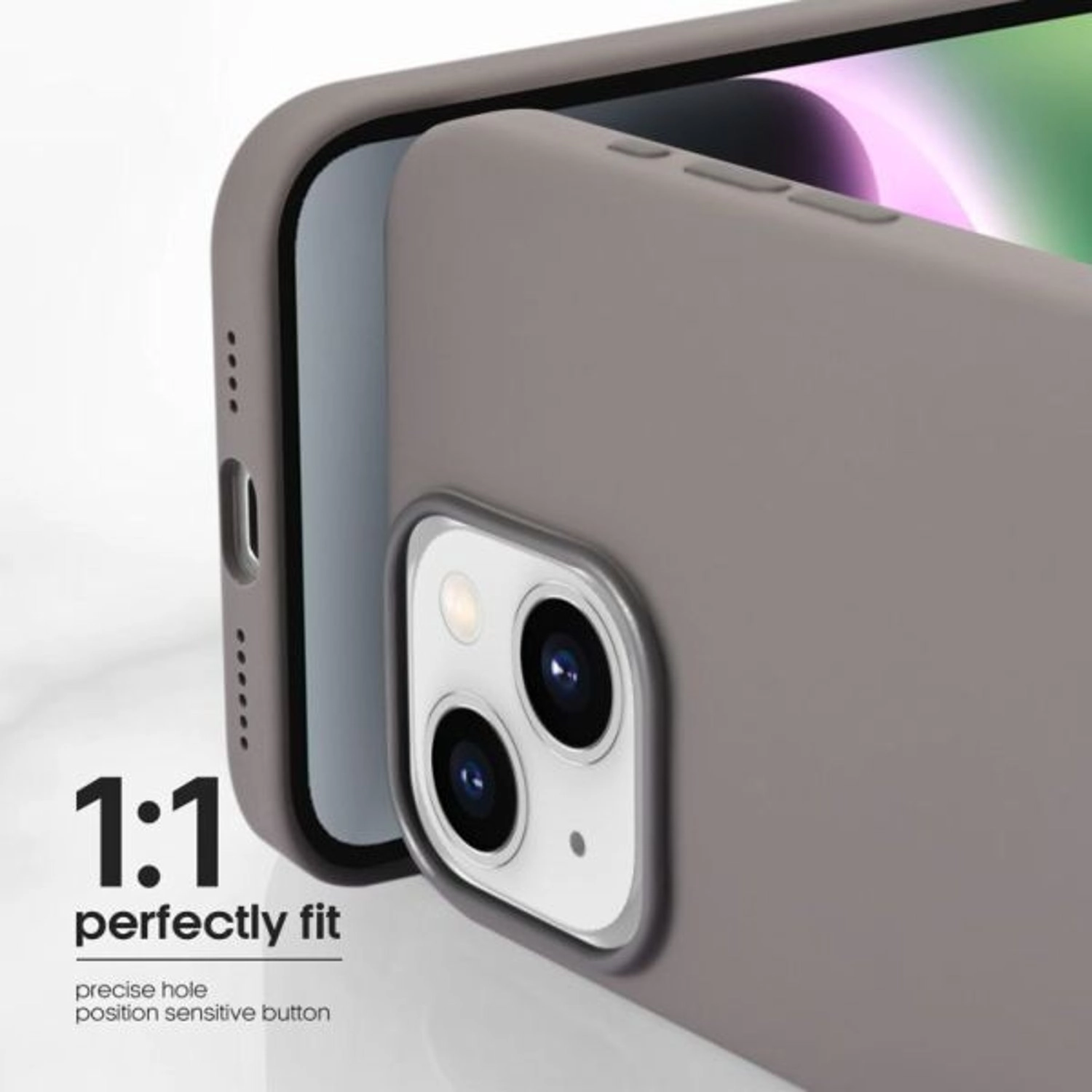 Silicone Case with MagSafe for iPhone 15 Plus