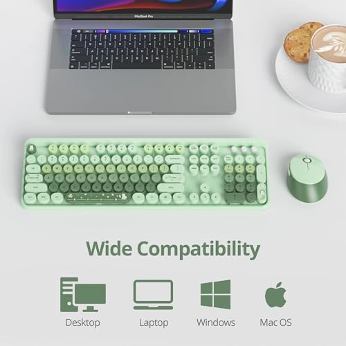 Wireless Keyboard & Mouse Set - US Wireless