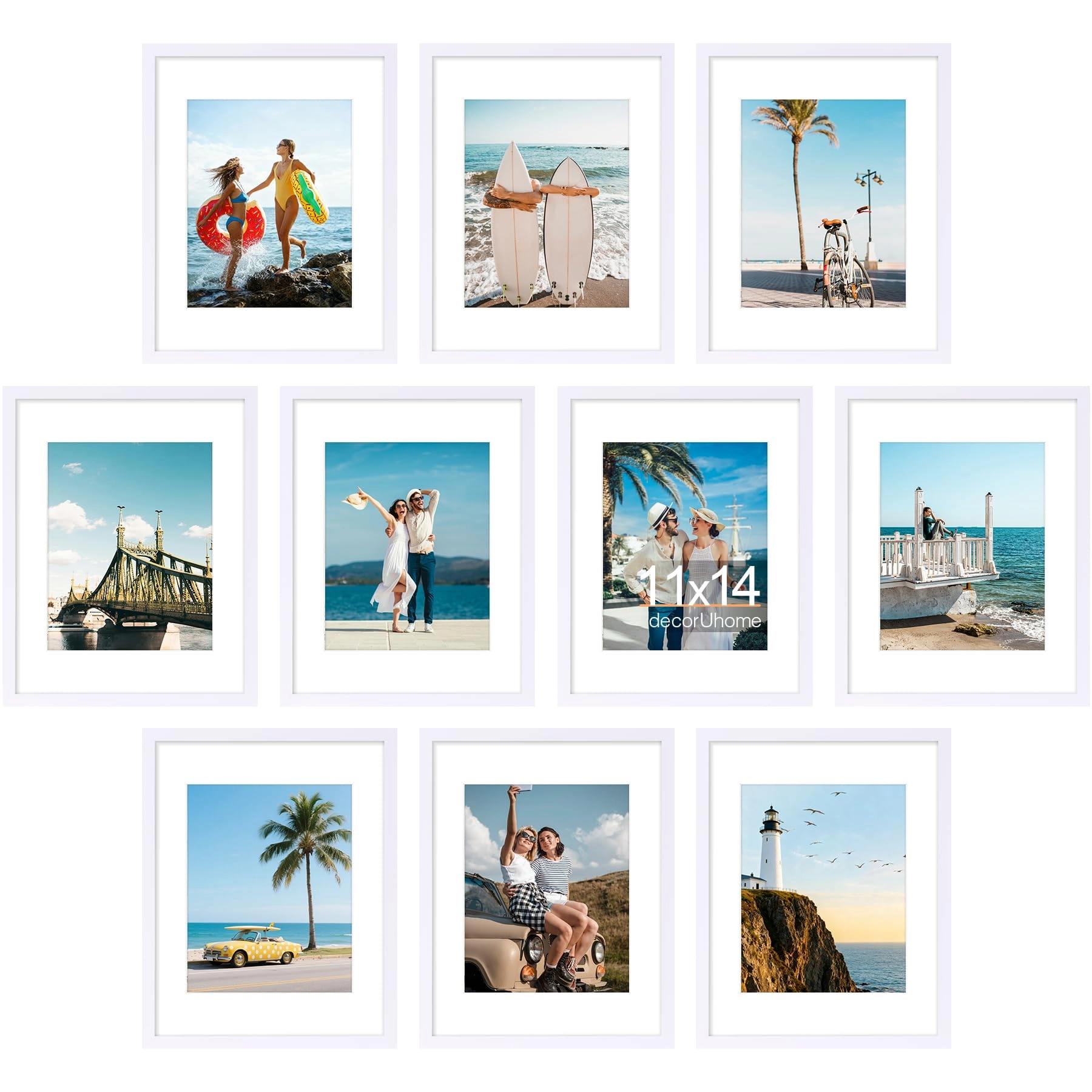decoruhome Picture Frame Set - 11x14