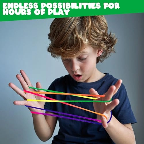 Cat's Cradle String Game - 3 years+ 12 pieces