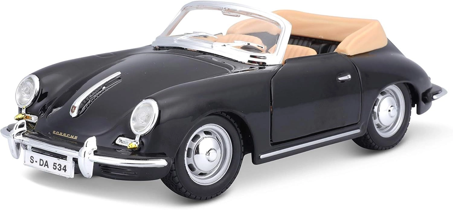 BBURAGO Porsche 356B Cabriolet - 1:24