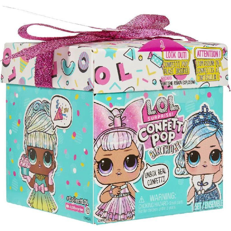 MGA Entertainment Confetti Pop - Birthday in PDQ Ages 3+