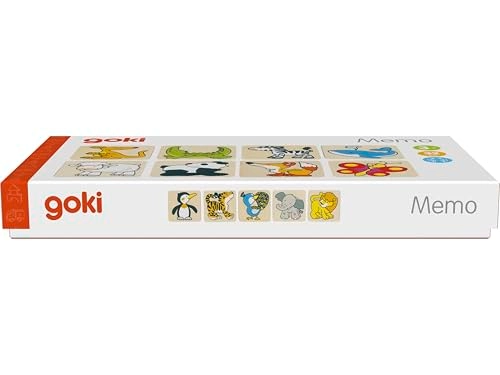 Animals Memo Game - 3 years and up 1 pieces