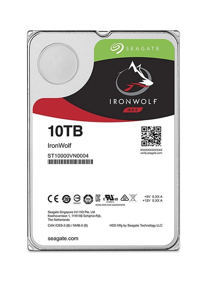IronWolf SATA 256MB (ST10000VN0004) - 10Tb
