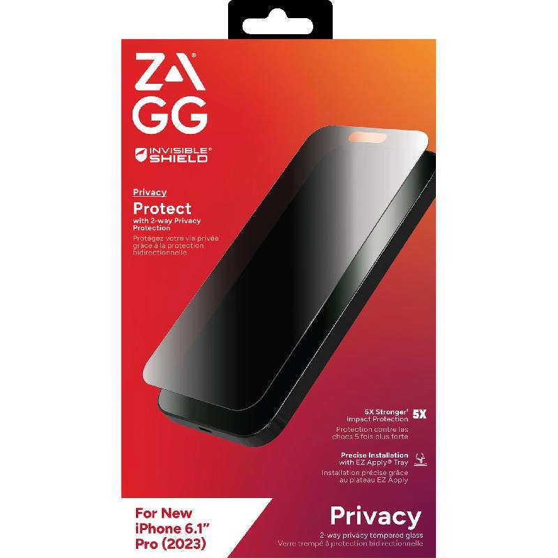 Privacy Tempered Glass Screen Protector for iPhone 14 Pro