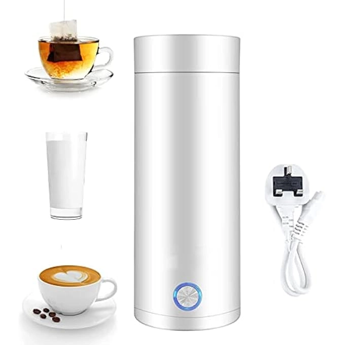 SWIUKPHE Portable Travel Electric Kettle