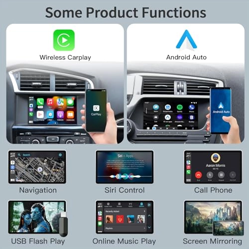 Wireless CarPlay/Android Car Adapter - Peugeot/Citroen