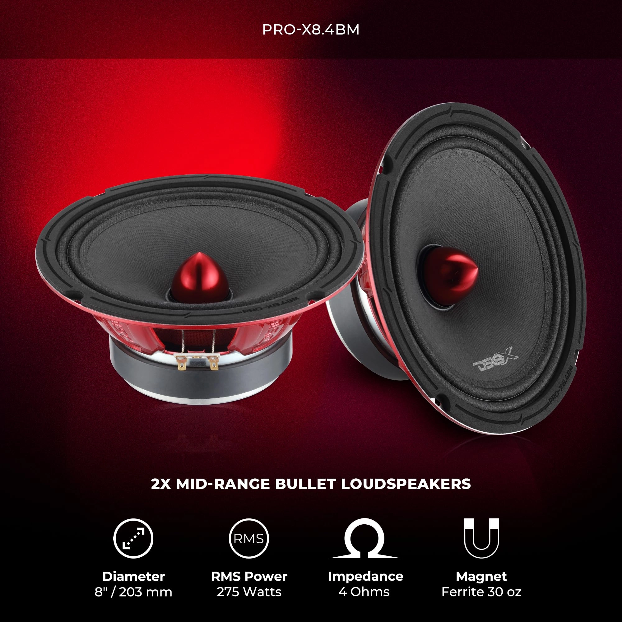 PRO-X8.4BMPK - 8 Inches Tweeter
