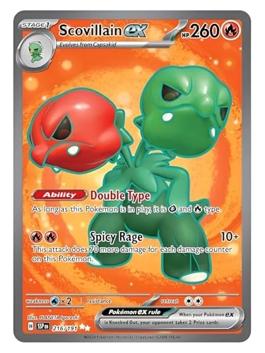 Pokemon Scovillain ex 216/191
