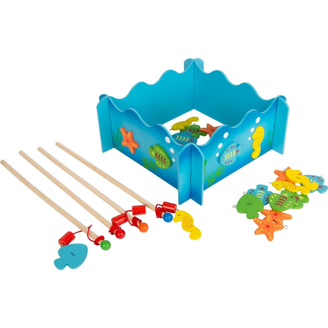small foot company Wooden Fishing Game - 3 Years 24 pieces