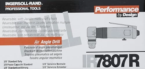 7807R - 3/8" Reversible Angle Drill 1800 RPM