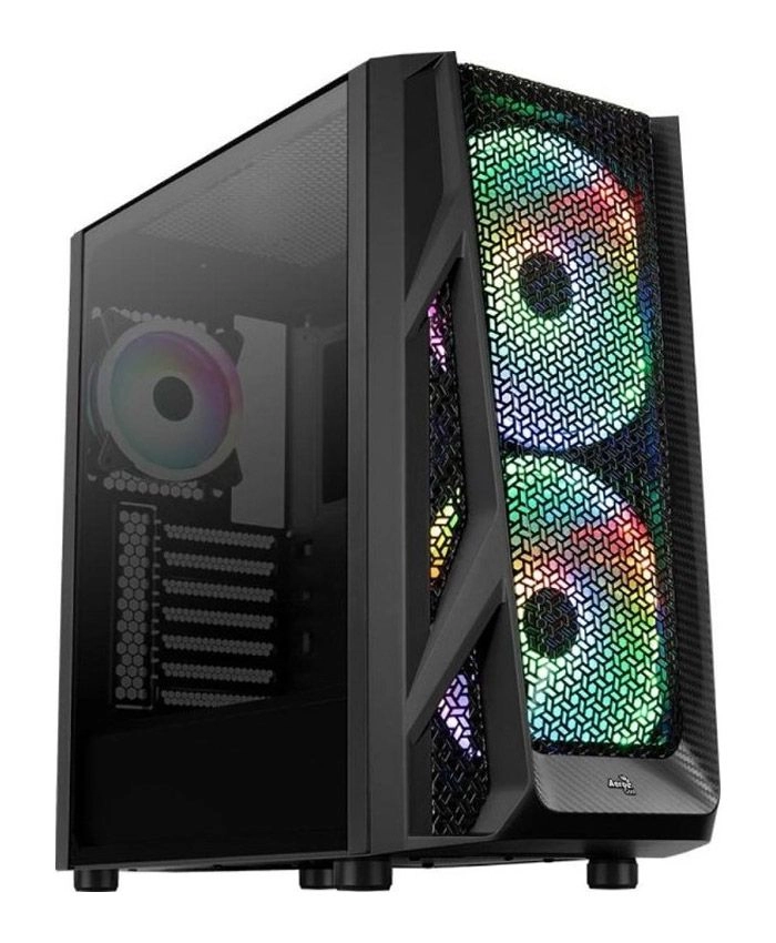 Aerocool AirHawk Duo - Tempered Glass Mid Tower
