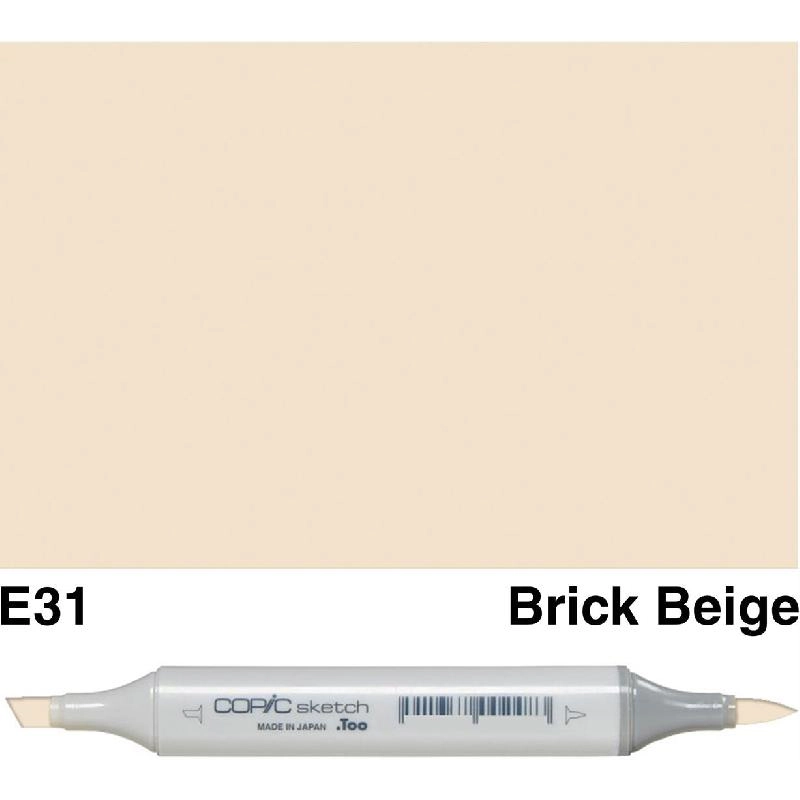 Copic Sketch E-31 - Brick Beige Twin Tip