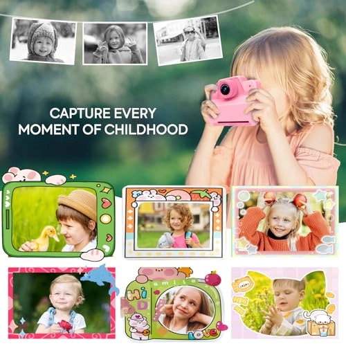 Kids Camera Instant Print - 2.4 Inches Portable