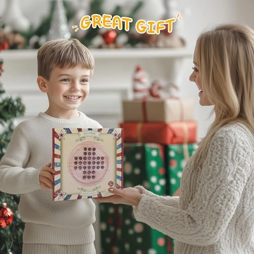 Wooden Solitaire Game - Rubber Wood