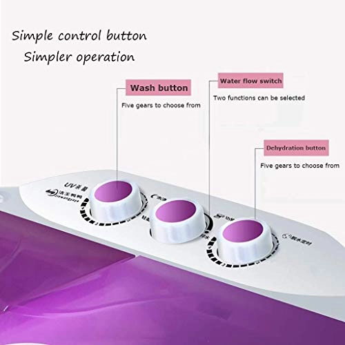 PYXZQW Mini Portable Double-Tube Washing Machine Elution Dual-Use with Timing Control Washing capacity: 4.0KG