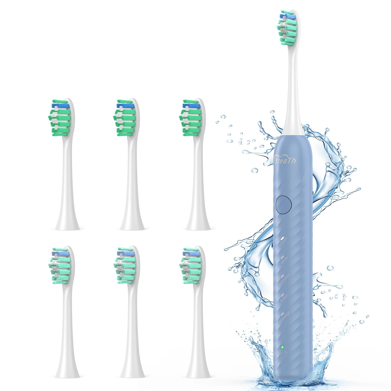 Dongguan Xingwei Intelligent Technology Co.,Ltd Y01 - 6 Brush Heads Type C 180 Days