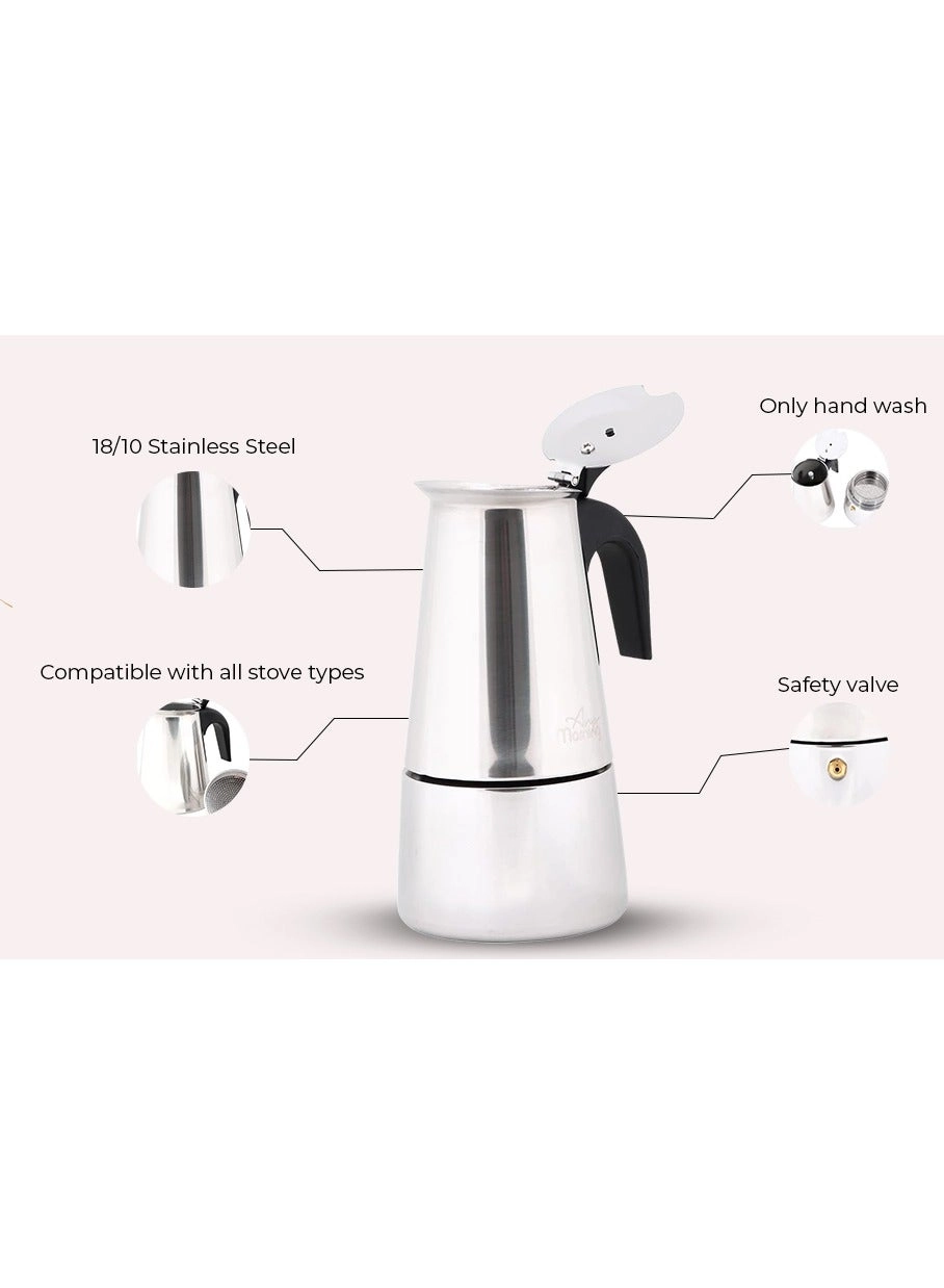 ANY8681126433853 - 200 ml Stainless Steel Induction-Compatible