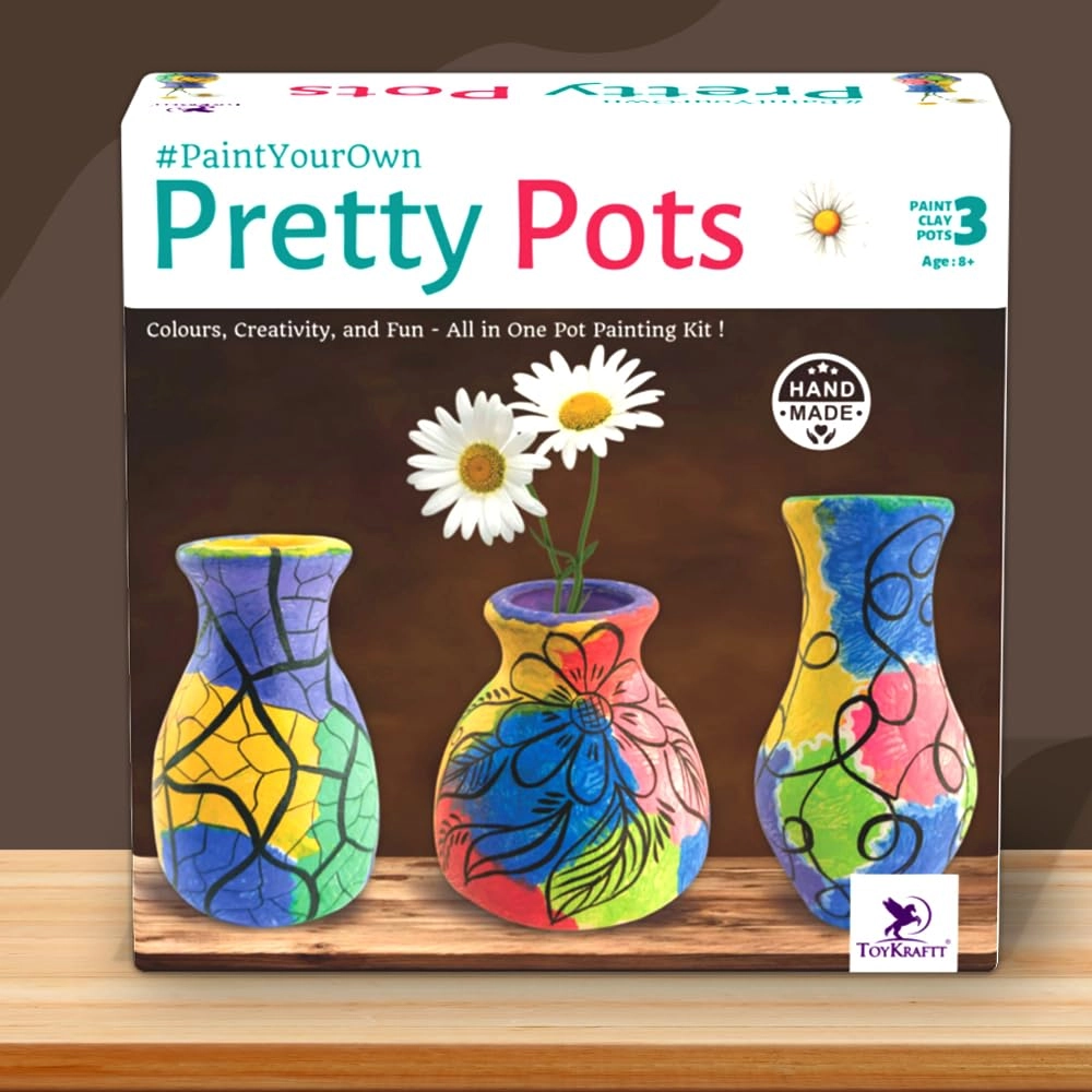 Pegasus Toykraft Pvt Ltd Pretty Pots - 3 piece(s)
