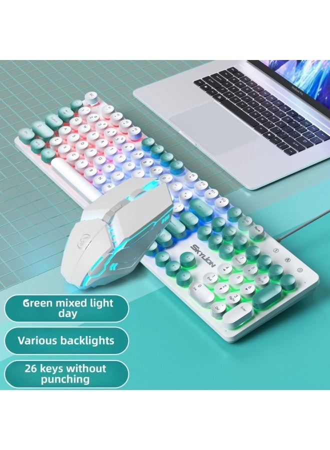 Mechanical Feel - Wired + E-sports Mouse