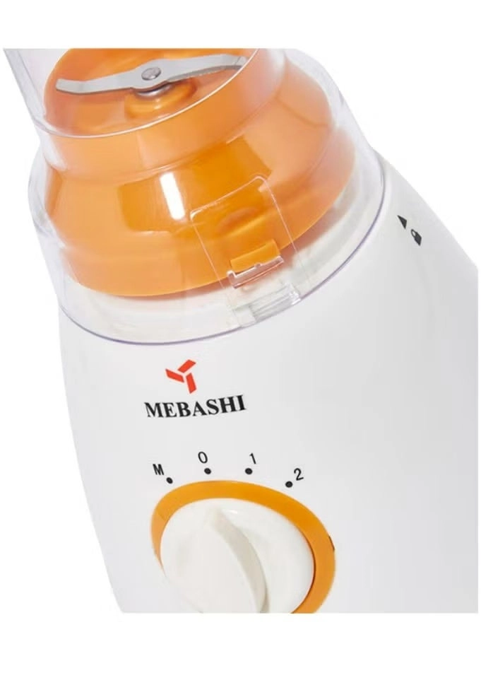 ME-BL1002OR - 4-in-1 Blender Stainless Steel Blade Pulse & 2-Speed Control