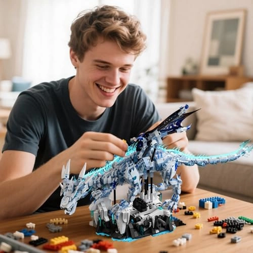 Dark Ice Dragon - 1 pcs