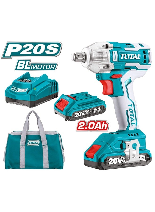 Total Tools Impact Wrench - 300Nm 1/2” Square Drive