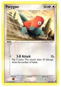 Pokemon USA, Inc. Porygon 69 - EX Unseen Forces