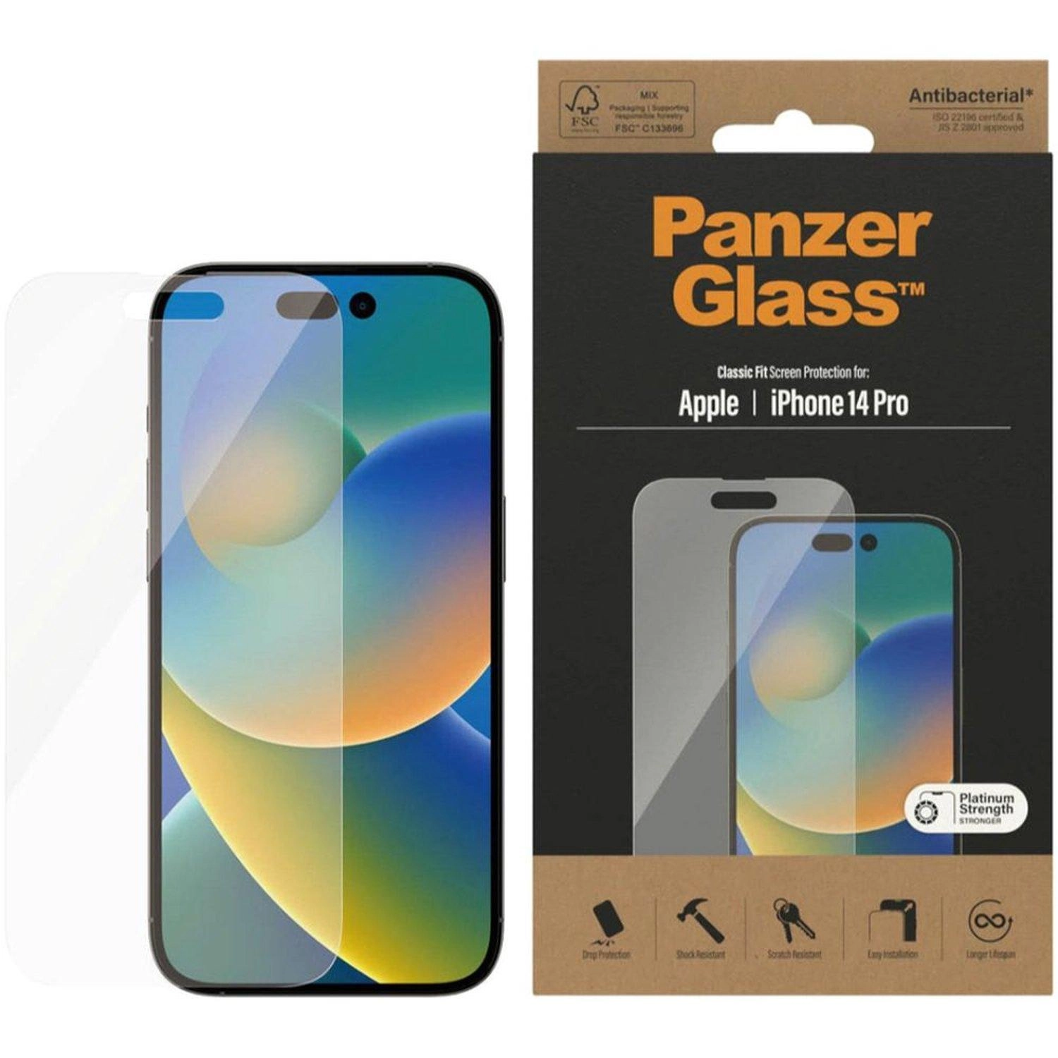 Classic Fit Screen Protector - iPhone 14 Pro