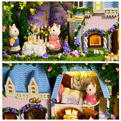 Box Theatre Doll House - Sweet Dreams Among Blooms 1:48 scale