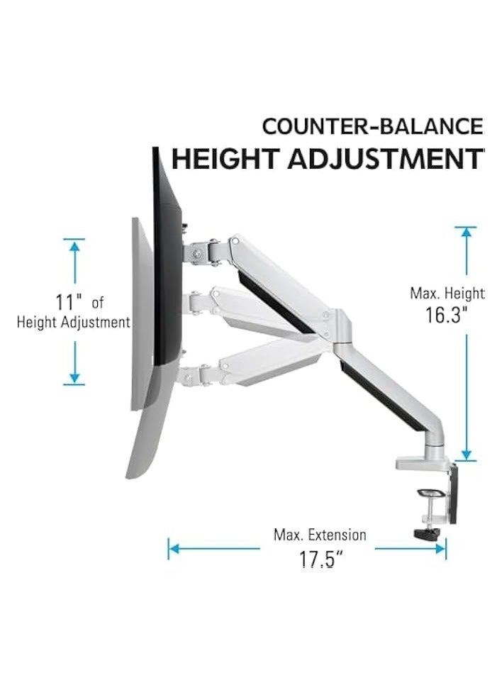Monitor Mount Arm - Single 20 to 32 inches 75x75mm and 100x100mm