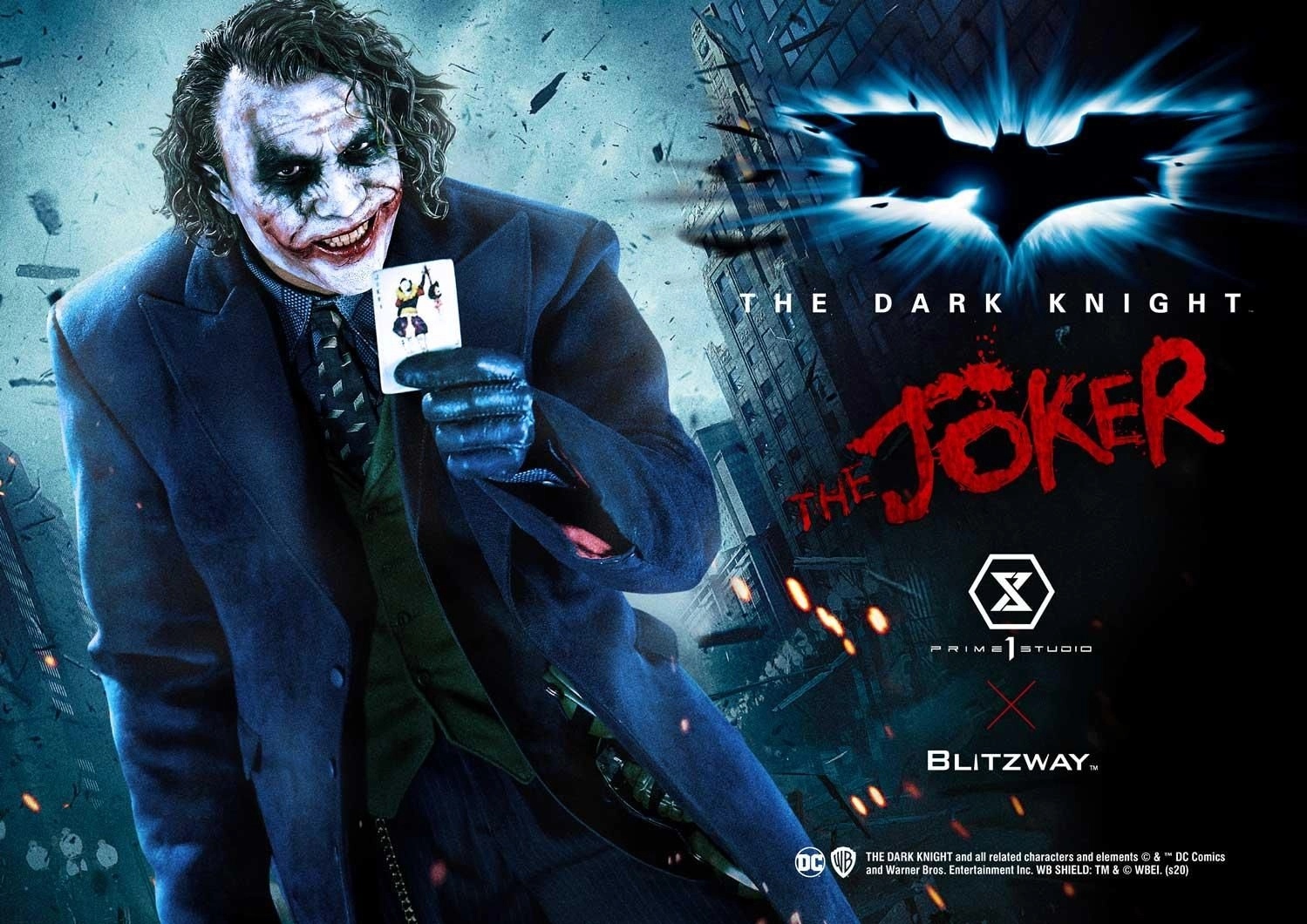 Joker - The Dark Knight Film Statue (72.5 cm)