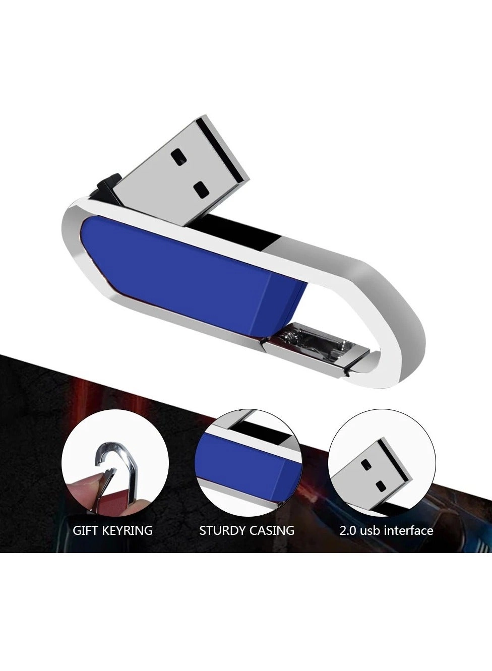 Metal Flash Drive - USB 2.0 64GB