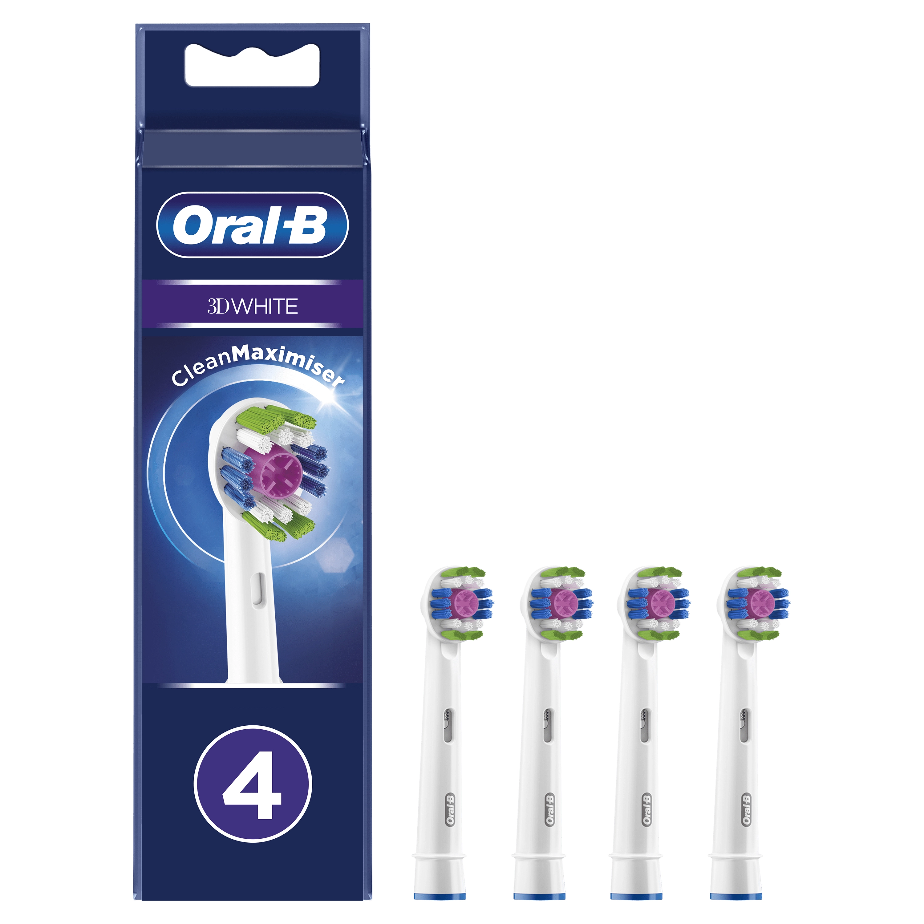 3D White - 3 Count Replacement Brush Heads