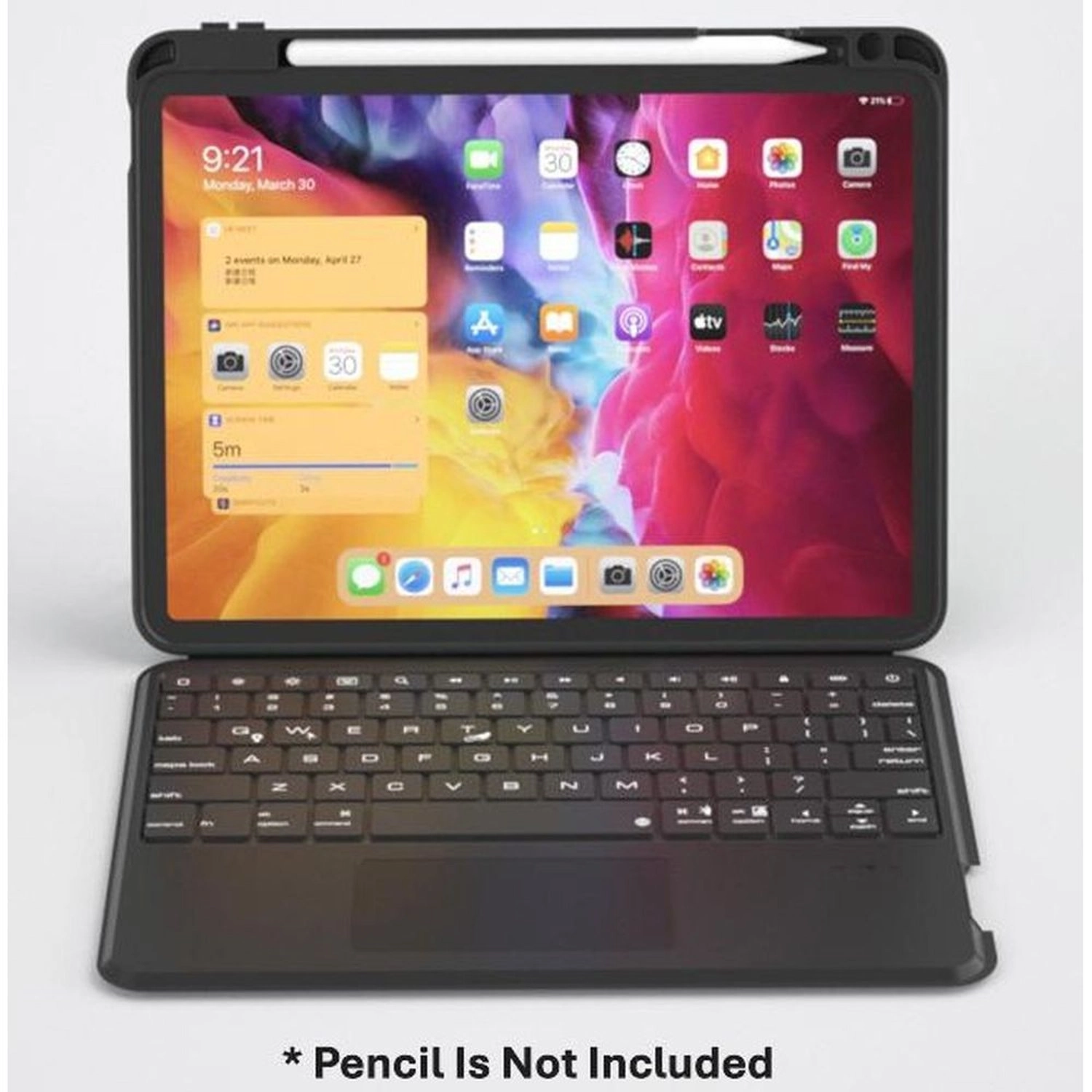 Keyboard Case with Pencil Holder for iPad 10.9-inch (10th Gen)